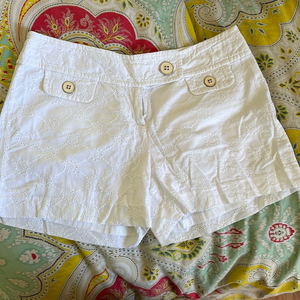 White shorts